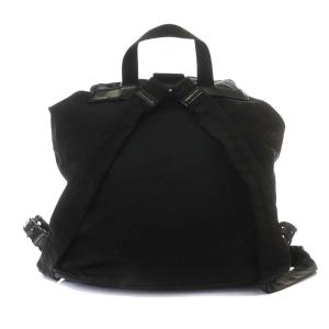 PRADA BZ677 RV44 F0002トライアングルロゴ リュックサック ナイロン 黒