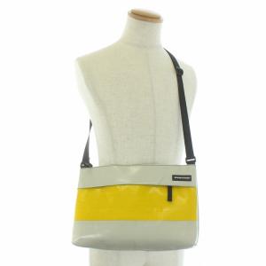 FREITAG LOU SHOULDER BAG S メッセンジャー グレー イエロー