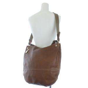 FURLA ショルダーバッグ トートバッグ レザー 茶 ブラウン