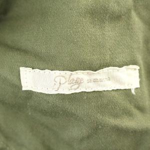 Plage 22SS カーゴパンツ ミリタリー パンツ 36 カーキ