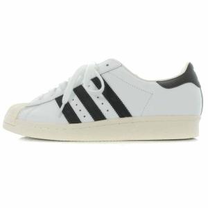 SUPER STAR 80s スニーカー ローカット レザー トリプルライン ロゴ US9