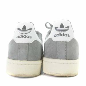 adidas Originals CAMPUS スニーカー ローカット スエード トリプルライン ロゴ US9 グレー