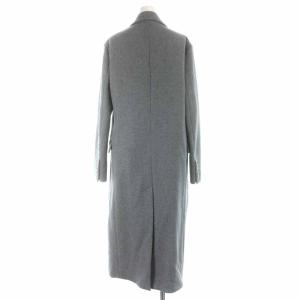 STELLA McCARTNEY チェスターコート ロング ウール 36 グレー