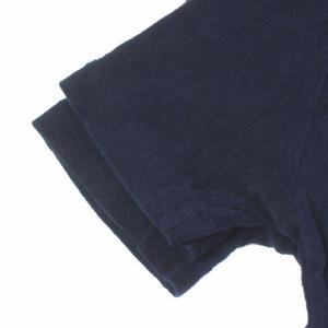 GUY ROVER ポロシャツ パイル スキッパー 半袖 M 紺 ネイビー 3050PC216