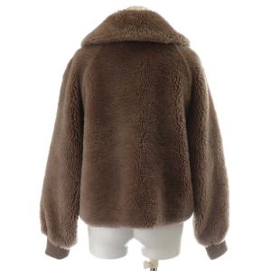 Diagram GRACE CONTINENTAL 19AW ボアジャケット フェイクファー 36 ピンク