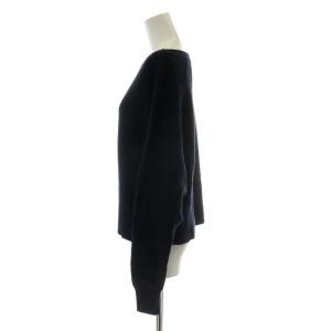 Theory 18SS CASHCOTTON BETHANY ニット セーター 長袖 コットン S ネイビー