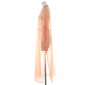 CLANE 20SS CLANE SWITCH DESIGN LONG SHEER SHIRT ロング シースルー
