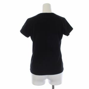 agnes b. LOGOTシャツ カットソー 半袖 T1 S 黒 ブラック ER26S137