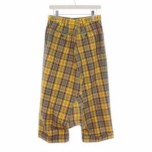 JUNYA WATANABE 20SS サルエルパンツ ワイド チェック S マルチカラー