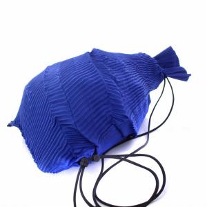 me ISSEY MIYAKE プリーツ リュックサック デイパック ナップザック バッグ 青 ブルー