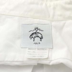 Brooks Brothers シャツ 長袖 コットン ホワイト