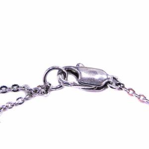 Dior ブレスレット ロゴ ラインストーン チェーン シルバーカラー