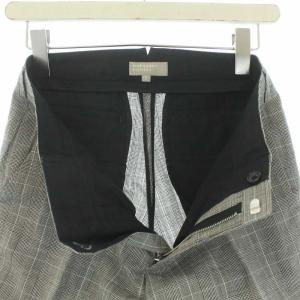 MARGARET HOWELL パンツ スラックス グレンチェック 1 グレー