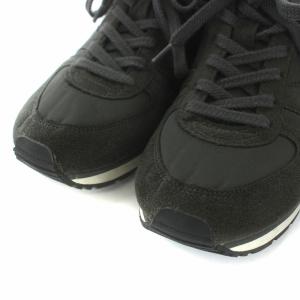 MARGARET HOWELL MIZUNO M-LINE スニーカー スエード US5.5 ブラック