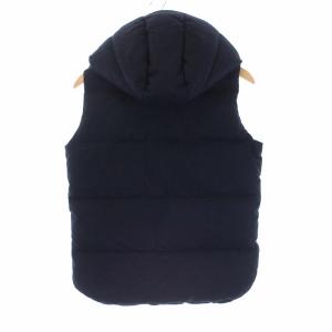 TATRAS DRAGO ダウンベスト フード ウール カシミヤ混 01 ネイビー MTA13A4101