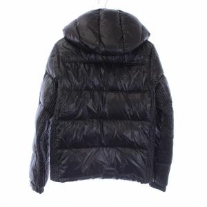 TATRAS KRAZ ダウンジャケット ジップアップ フード ナイロン 44 ブラック