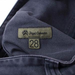 Nigel Cabourn テーパードパンツ コットン W28 グレー