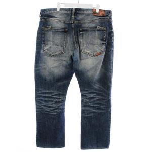 Prps goods and co デニムパンツ USED加工 ボタンフライ 38 インディゴ