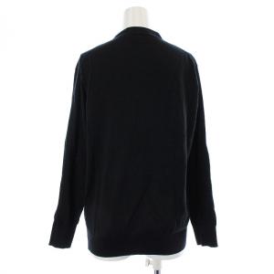 JOHN SMEDLEY シーアイランドコットン カーディガン ニット 長袖 薄手 S ブラック