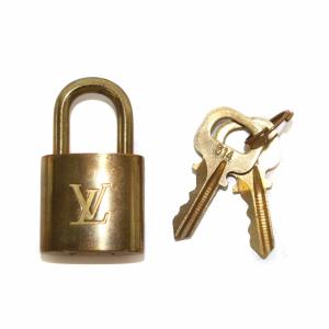 カデナ パドロック 南京錠 ゴールド色 R10000