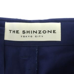 Shinzone BAKER PANTS ベイカーパンツ ジップフライ 日本製 36インチ L ブルー