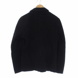 COMME des GARCONS HOMME PLUS 05SS AD2004 製品染め 縮絨 テーラードジャケット M ブラック