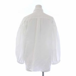 COMME des GARCONS COMME des GARCONS AD2020 21SS バルーンスリーブ ブラウス シャツ 七分袖 XS ホワイト