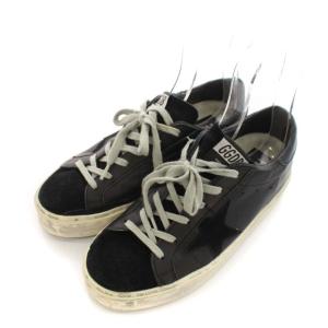 GOLDEN GOOSE HI STAR スニーカー レザー 38 黒