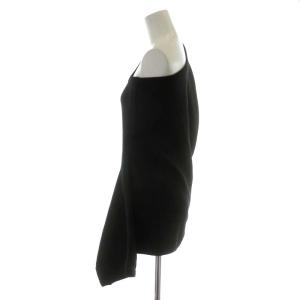 robe de chambre COMME des GARCONS AD2004 カットソー 長袖 変形 ウール ブラック