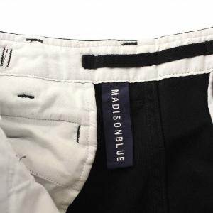 MADISONBLUE MB224-3007 22AW LOW WAIST CARGO PANTS LBS BLACK 2