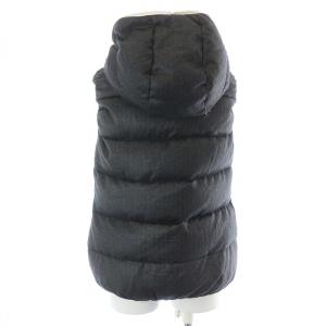 DUVETICA 14A FEBEDUE ダウンベスト ジップアップ フード ウール 42 XL グレー