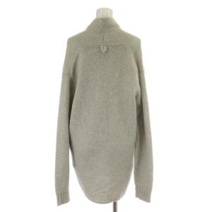 MARGARET HOWELL カーディガン ニット ウール カシミヤ混 シルク混 F グレー