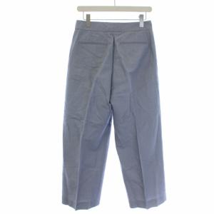 MARGARET HOWELL 19SS リネンコットンプレスワイパンツ ジップフライ 水色