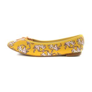 Repetto アトリエレペット LATELIER repetto バレエシューズ フラットシューズ リボン ヒョウ柄 41 26.0cm