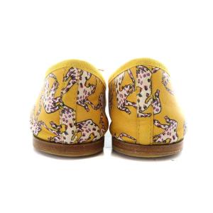 Repetto アトリエレペット LATELIER repetto バレエシューズ フラットシューズ リボン ヒョウ柄 41 26.0cm
