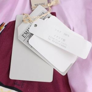 Emilio Pucci スカーフ ストール 総柄 シルク イタリア製 ピンク