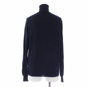 Drawer タートルネックニット セーター 長袖 カシミヤ シルク混 1 ネイビー