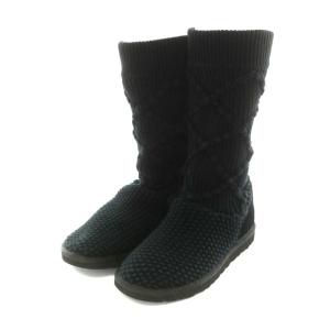 UGG australia Classic Argyle Knit ショートブーツ 23.0cm ブラック