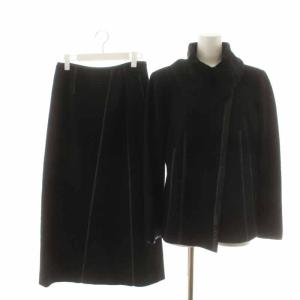 ORIGINAL セットアップ ジャケット スカート ロング ミモレ 9 ブラック