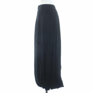 ENFOLD 20SS バルーンロングスカート ミモレ丈 ツイスト 38 ブラック