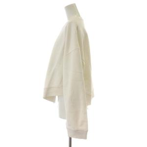 MM6 Maison Margiela 19AW スウェット トレーナー 長袖 コットン S 白 ホワイト