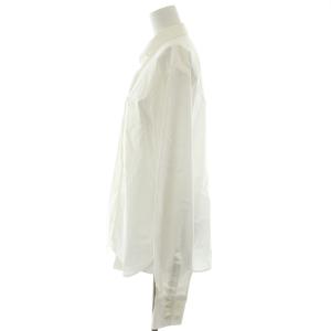 Maison Kitsuné ワイシャツ ドレスシャツ 刺繍 長袖 38 M 白 ホワイト