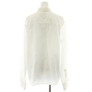 Maison Kitsuné ワイシャツ ドレスシャツ 刺繍 長袖 38 M 白 ホワイト