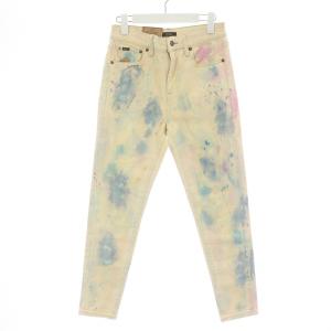 tompinkins skinny high rise ankle デニムパンツ ジーンズ スキニー ジップフライ 総柄 27