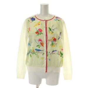 19SS カーディガン 花柄 長袖 F マルチカラー