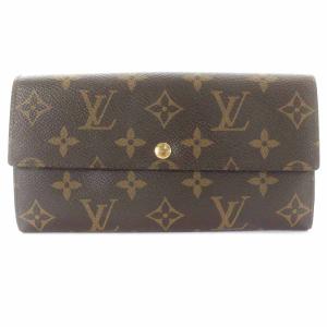 モノグラム ポルトフォイユ サラ 長財布 二つ折り 茶 M61734