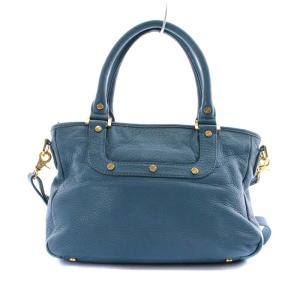 TORY BURCH ハンドバッグ ショルダーバッグ 2way レザー ゴールド金具 ライトブルー