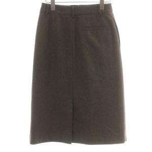 A.P.C. RUE MADAME PARIS タイトスカート ロング スリット ウール  34 XS グレー
