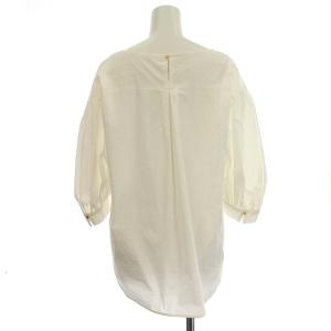 Grace Class 19SS ブラウス シャツ 七分袖 パフスリーブ プルオーバー 36 ホワイト