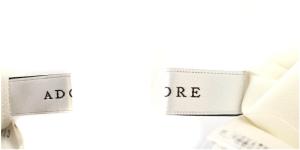 ADORE 21SS クリアボンディング プルオーバー シャツ ブラウス 38 ホワイト